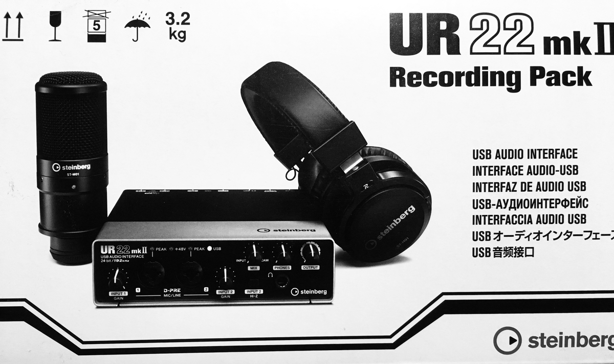 DTM定番のオーディオインターフェイス、UR22mkIIが今も現役の