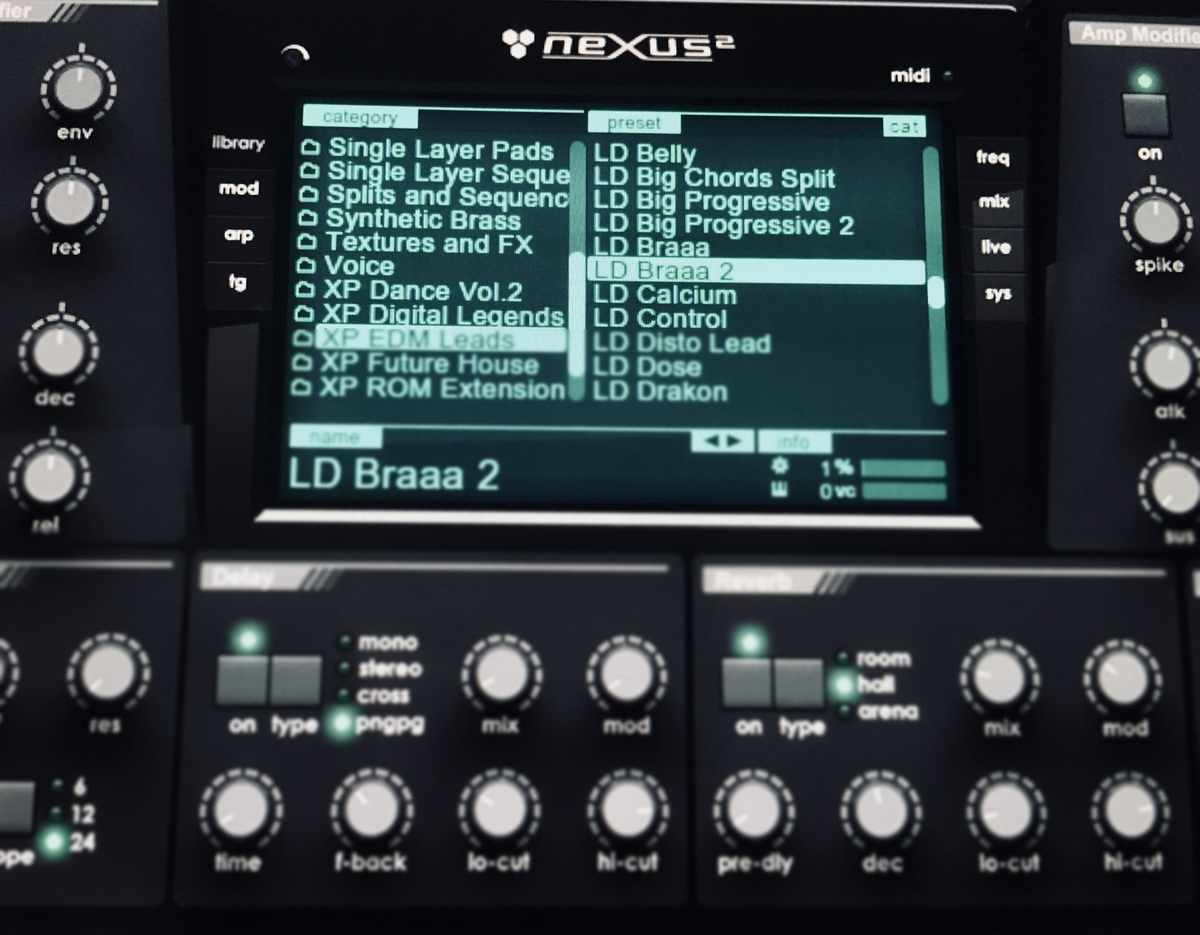 Nexus 2 シンセ紹介 音質などレビュー EDMに使える | Edited by KN