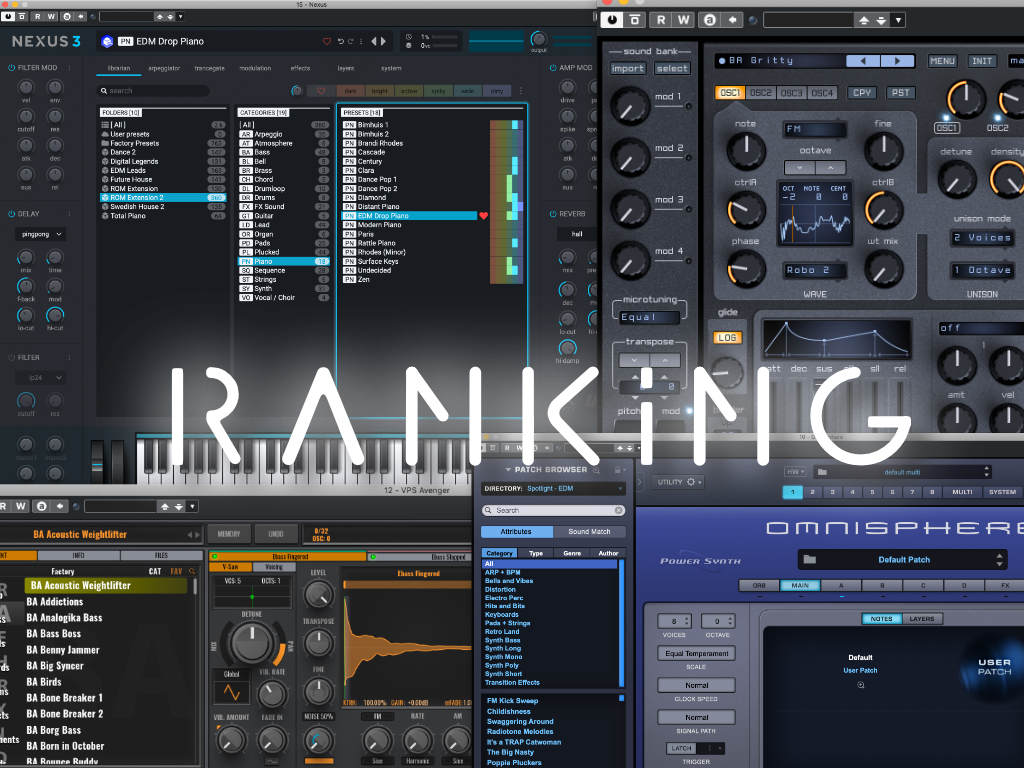 Edm にはこれを使え ソフトシンセランキング 22 Edited By Kn